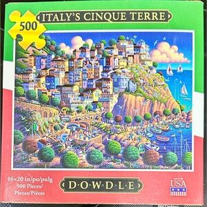Dowdle ITALY'S CINQUE TERRE 500 Piece Jigsaw Puzzle 16" x 20"
